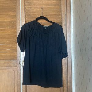 Banana republic all  black top